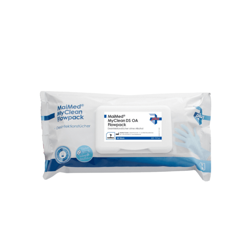 MaiMed MyClean DS Flowpack Desinfektionstücher viruzid (ohne Alkohol)