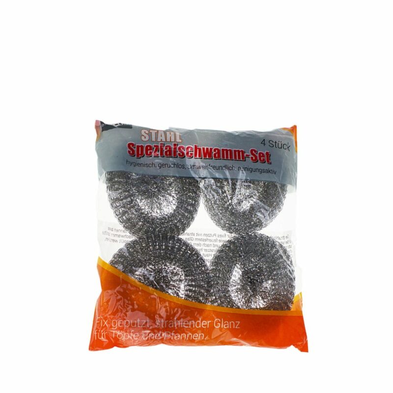 REINEX Pack Stahl Spezialschwamm-Set-4er