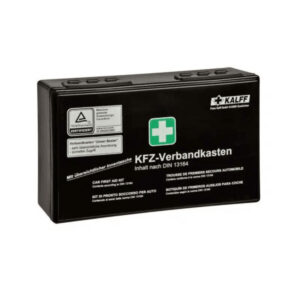 KALFF KFZ Verbandkasten Unser Bester Schwarz