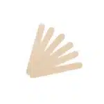 Medizinische Zungenspatel aus Holz zur Untersuchung von Mund und Rachen.