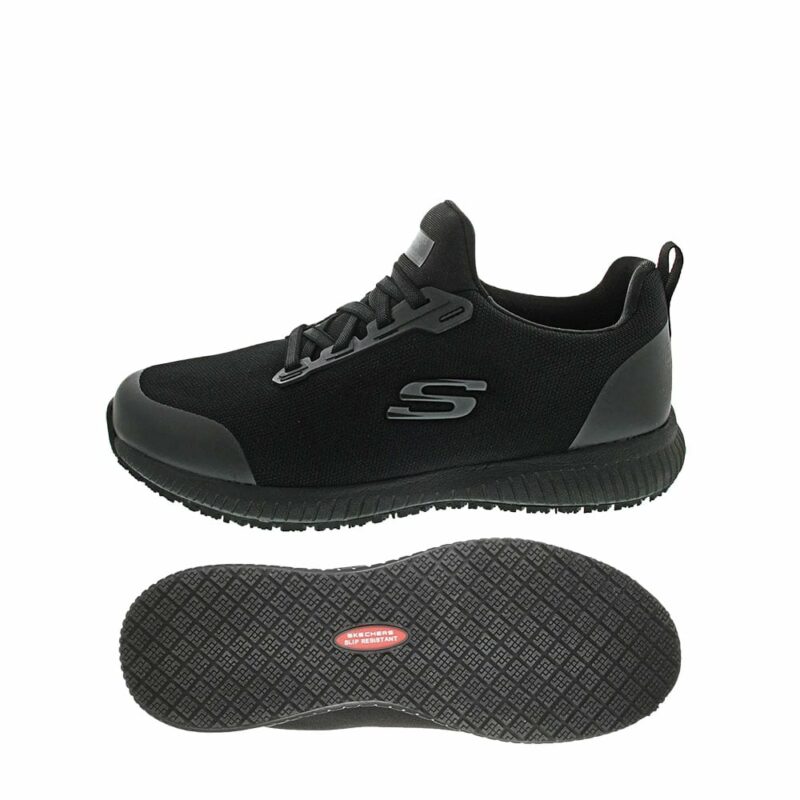 SKECHERS Squad SR Herren-Berufsschuh - schwarz