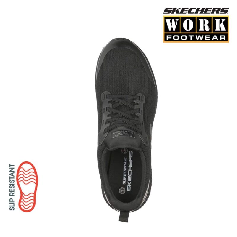 SKECHERS Squad SR Herren-Berufsschuh - schwarz