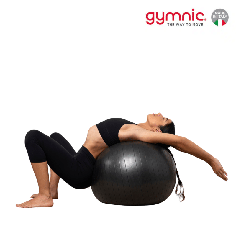 Gymnic Plus Ball – 65 cm, Schwarz