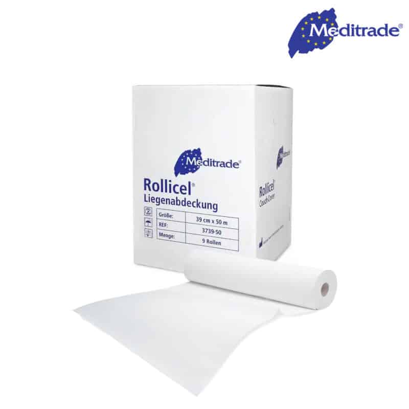 Rollicel Ärztekrepp Liegenabdeckung 39 cm x 50 cm