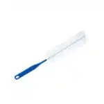 PP Urinflaschenbürste weiß mit blauem Stiel Länge 37cm