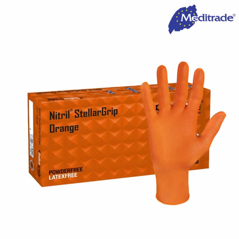 Meditrade Stellar-Grip Nitril Handschuhe puderfre