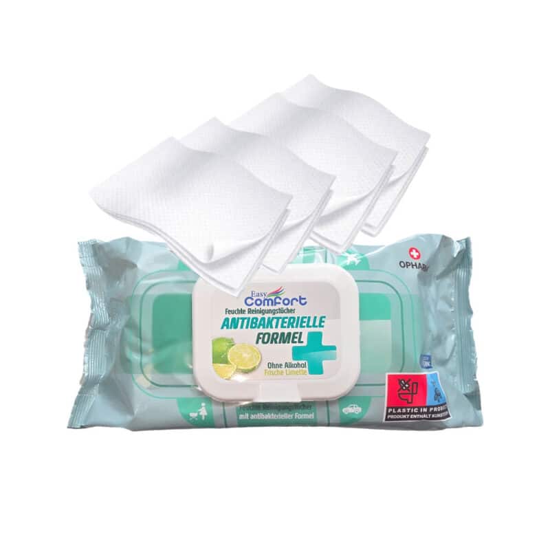 Ultra Compact Antibakterielle Desinfektionstücher