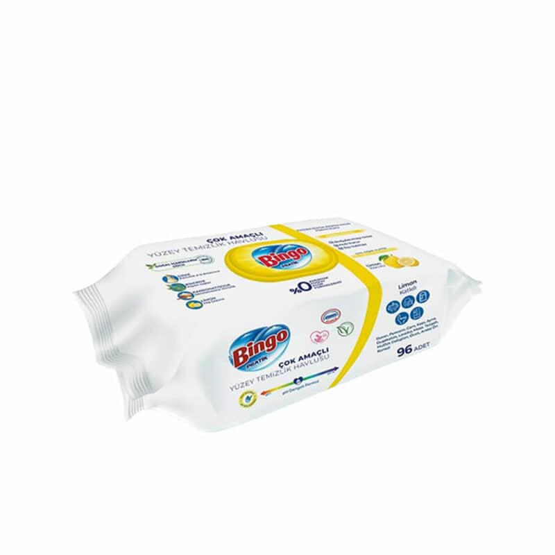 Bingo praktische Oberflächenreinigungstücher - Gelb