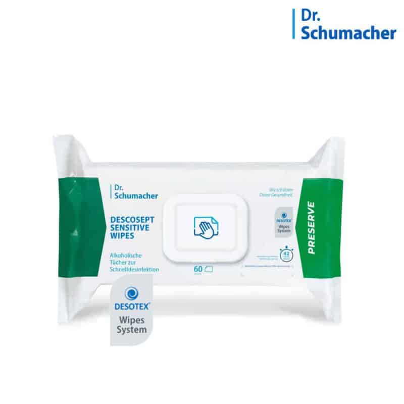 Dr. Schumacher Desinfektionstücher DESCOSEPT SENSITIVE WIPES