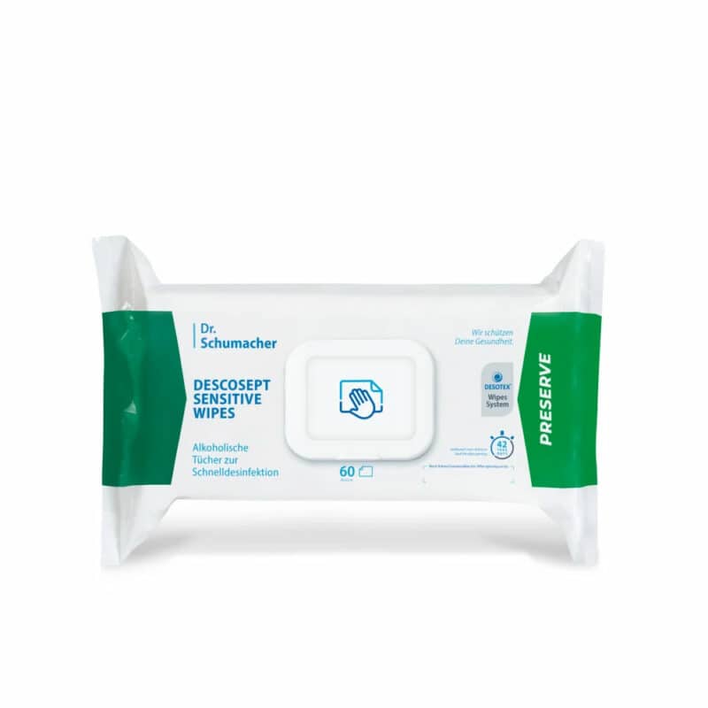 Dr. Schumacher Desinfektionstücher DESCOSEPT SENSITIVE WIPES