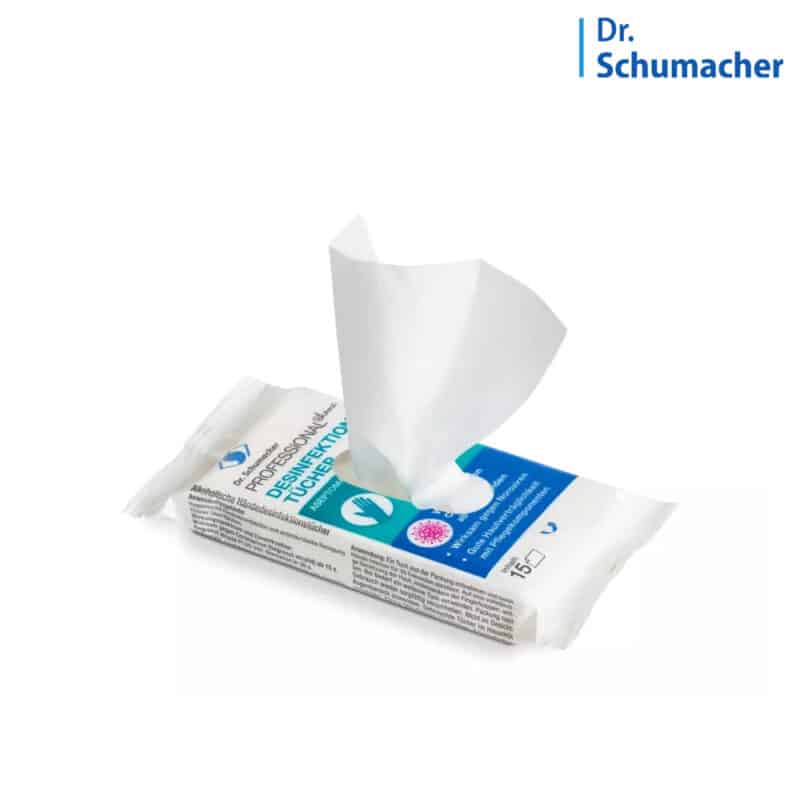 Dr. Schumacher PROFESSIONAL@home Desinfektionstücher ASEPTOMAN® med