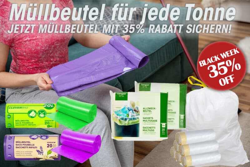 Müllbeutel für Mülltrennung