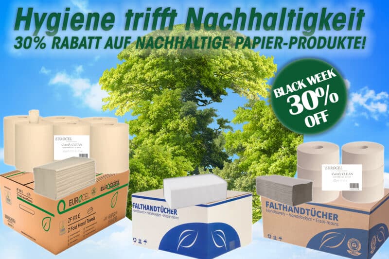 Umweltfreundliche Papierprodukte