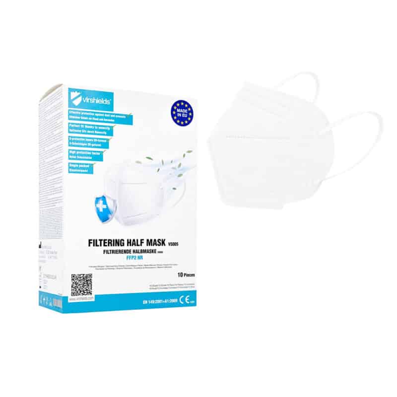 Virshields FFP2 Atemschutzmaske Weiß