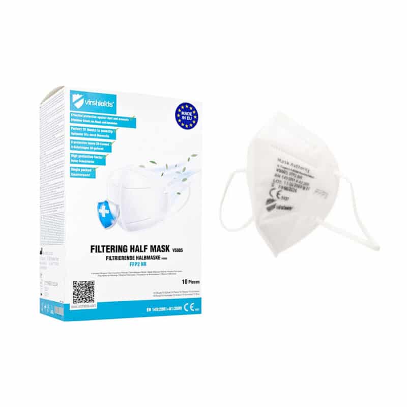 Virshields FFP2 Atemschutzmaske Weiß