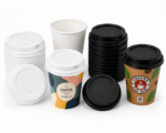 Coffee-to-Go Deckel Weiß 80 mm 50 Stück