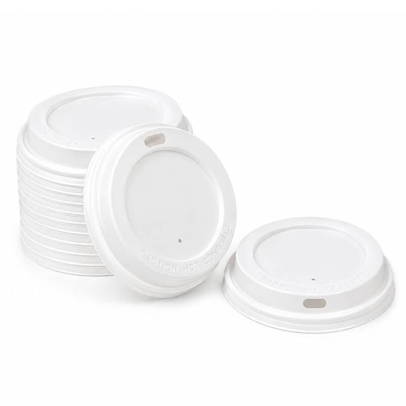 Coffee-to-Go Deckel Weiß 80 mm 50 Stück
