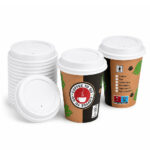 Coffee-to-Go Deckel Weiß 80 mm 50 Stück