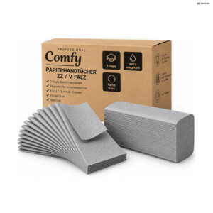 Comfy Professional Falthandtücher V-Falz Natur 4000 Blatt