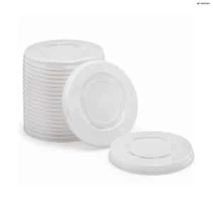 Deckel für Milchshakebecher Ø 9 cm 90 mm 50 Stück