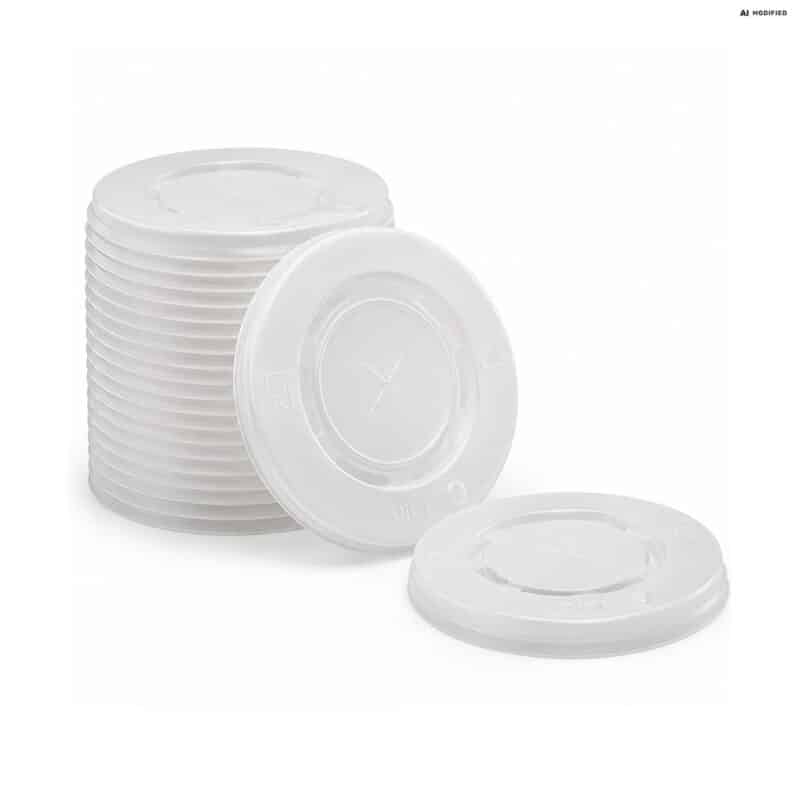 Deckel für Milchshakebecher Ø 9 cm 90 mm 50 Stück