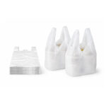 Hemdchentragetaschen weiß 30 × 18 × 55 cm – weiß