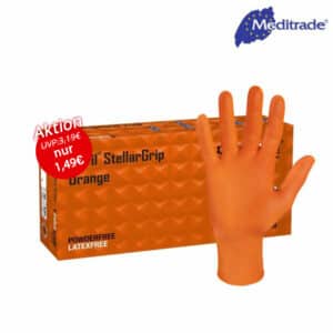 Meditrade Stellar-Grip Nitril Handschuhe puderfre
