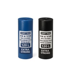 Müllsäcke Typ 70 – 120 Liter – 70×110 cm