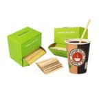 Rührstäbchen Bambus 140 mm