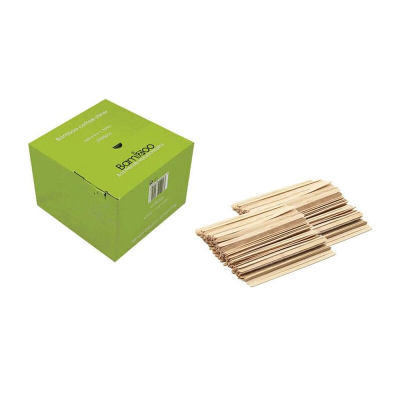 Rührstäbchen Bambus 140 mm