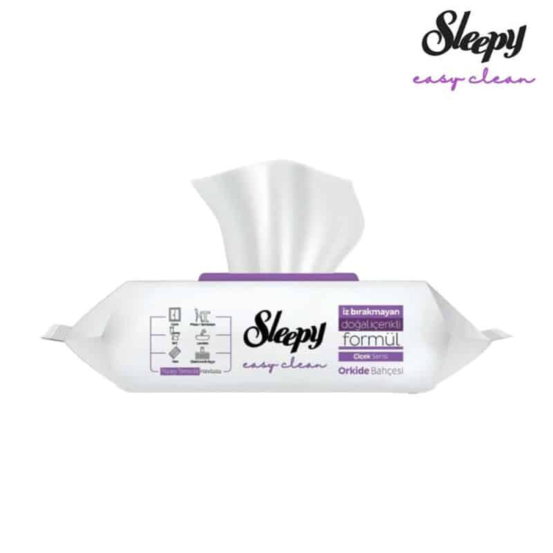 Sleepy Easy Clean Oberflächenreinigungstücher – Lila