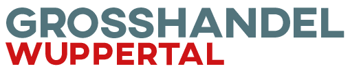 Grosshandel Wuppertal Schriftlogo – offizielles Logo des Online-Großhandels