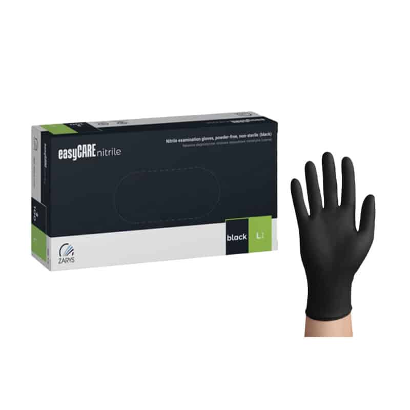 easyCare Nitrile Black Handschuhe