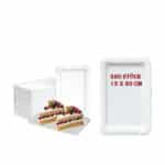 Einweg-Pappteller aus Papier – 13 × 20 cm (250 Stück)