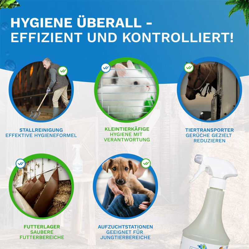 BIONACO Animal Housing Desinfektionsmittel 1 Liter
