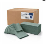 Comfy Professional Papierhandtücher 1-lagig grün 25 × 23 cm