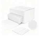 Produktbild von SOBSY Papierhandtücher ZZ/V-Falz, 2-lagig, Hochweiß – 4000 Blatt, 21x21 Cm – Zellstoff, Für Hotel & Büro
