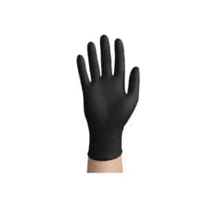 Nitril Einmalhandschuhe schwarz puderfrei 100 Stück