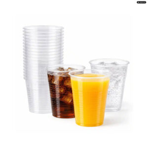 Trinkbecher transparent 300 ml – 50 Stück pro Beutel