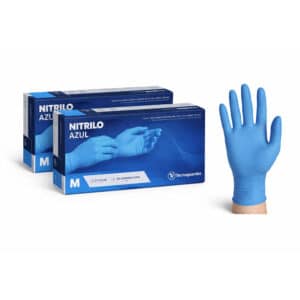 Nitrilhandschuhe blau, latexfrei