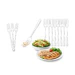Mehrweg Gabel Transparent 17,5 cm 100 Stück