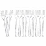 Mehrweg Gabel Transparent 17,5 cm 100 Stück