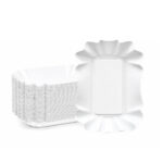 Pappschalen KU 51 9x14x3 cm kleine Pappschalen für Snacks 250 Stück