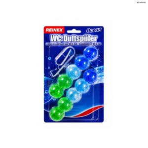 REINEX WC-Duftspüler 5-Ball Ocean 2 x 35 g WC-Einhänger